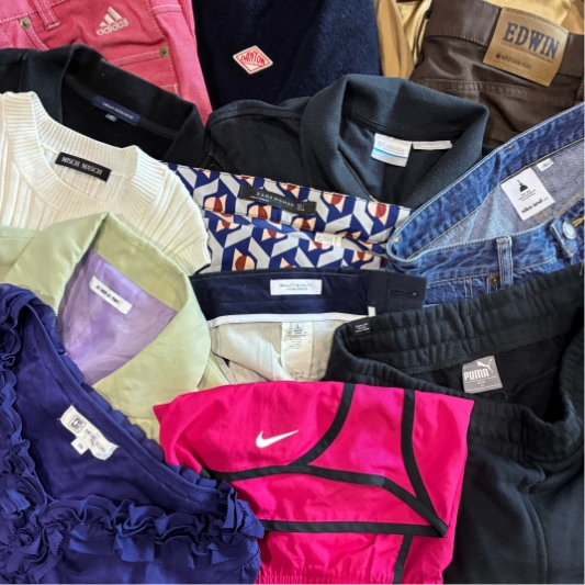 古着の倉庫ピック